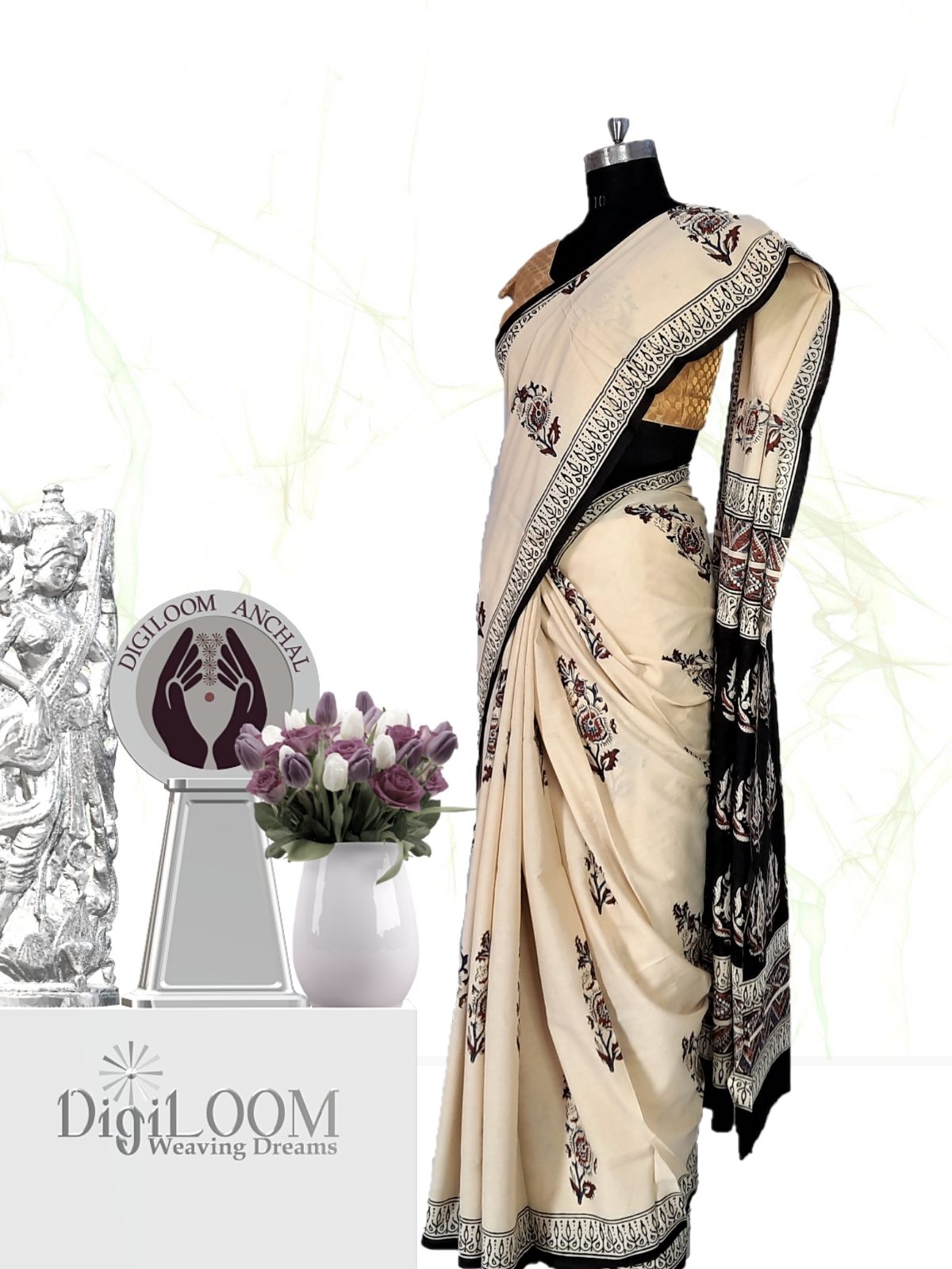 Pure Silk Sarees, Technics : Machine Made, Pattern : Printed at Rs 4,000 /  Piece in Kolkata